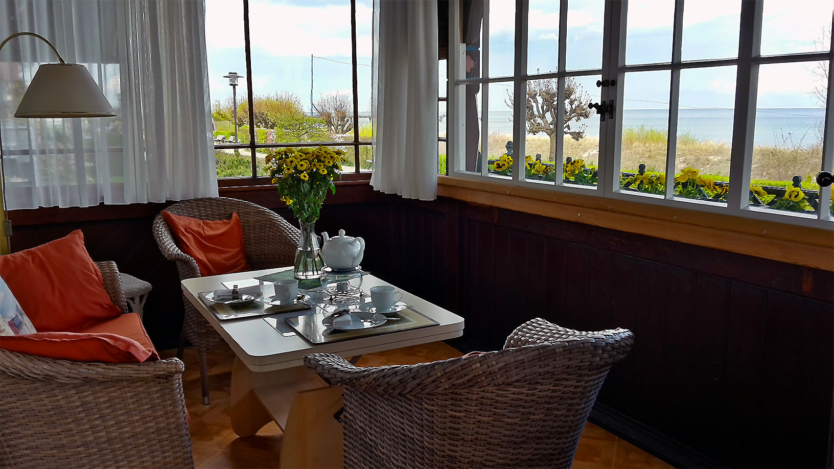 Umgebung Ferienwohnung in Bansin auf Usedom mit Meerblick