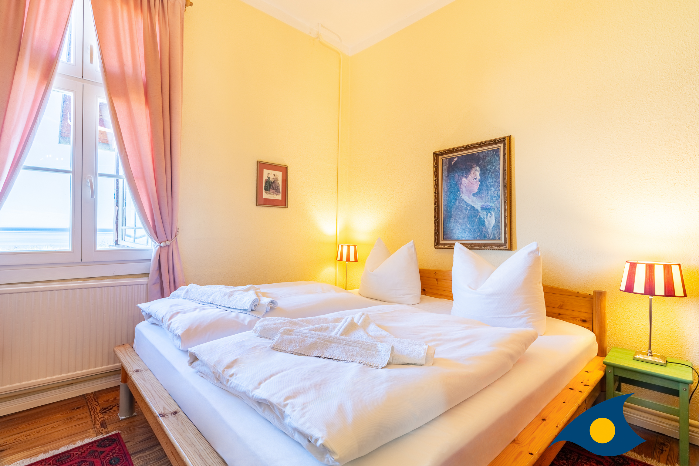 Apartament 2 w Strandvilla Bansin, sypialnia